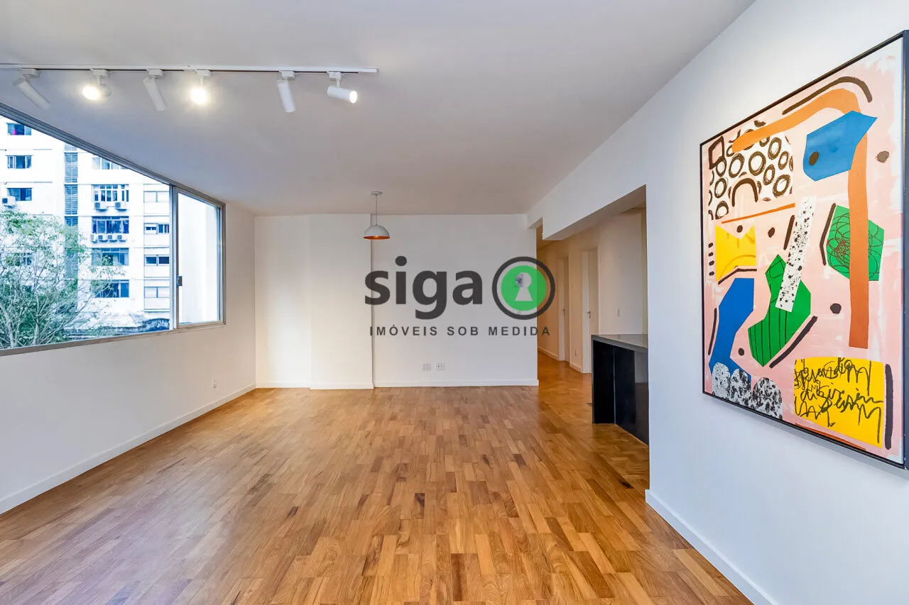 Imagem Apartamento á Venda em Higienópolis- 129m², 3 quartos, 1 vaga