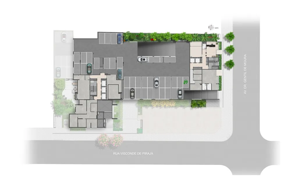 Imagem Um projeto inigualável em todos o sentidos. Em um terreno de 2.313m² você encontra apartamentos d...