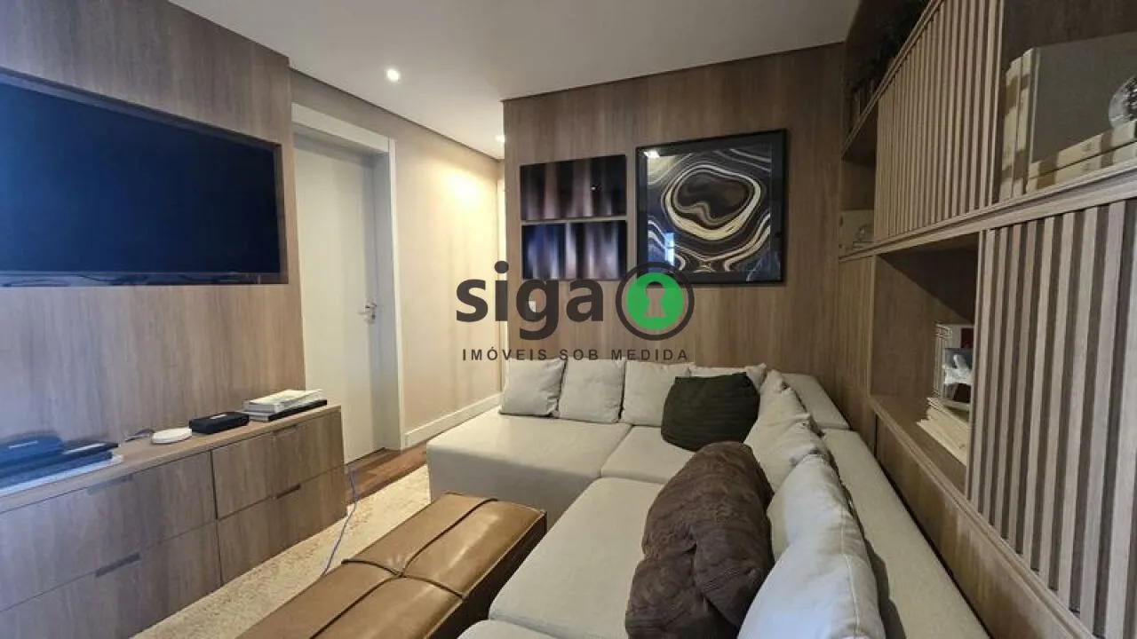 Imagem Apartamento Alto Padrão à Venda no Brooklin - 3 Suítes - 4 Vagas Fixas - Acabamento Premium