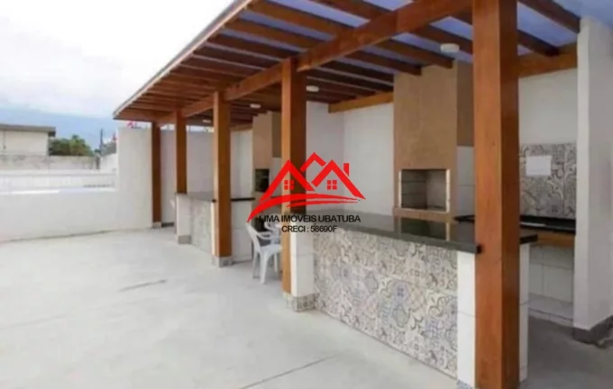 Imagem Apartamento venda Ubatuba, 2 quartos, piscina, quadra, churrasqueiras