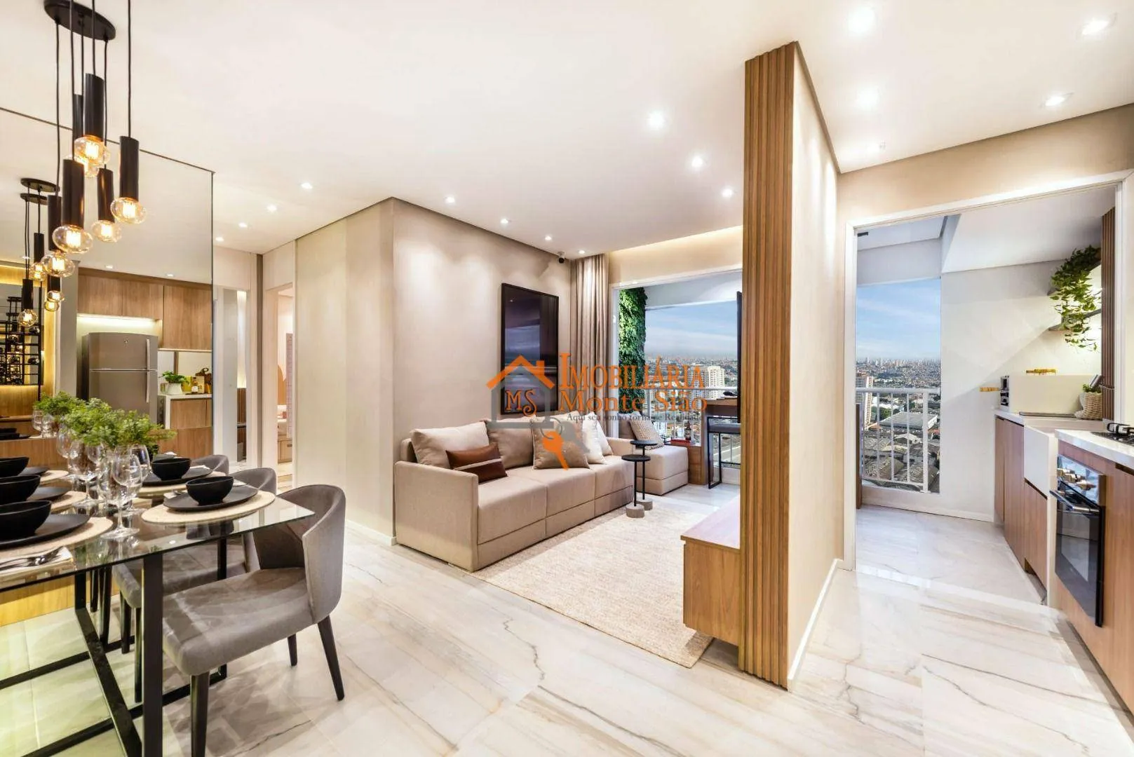 Foto do imóvel Apartamento com 2 dormitórios à venda, 56 m² por R$ 530.000,00 - Vila das Bandeiras - Guarulhos/SP