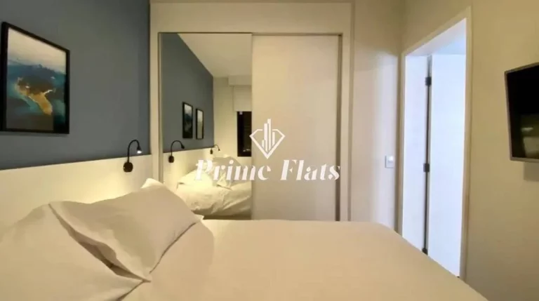Imagem Flat disponível para venda no Aparthotel Adagio São Paulo Berrini Hotel, com 42m², 1 dormitório e 1 vaga