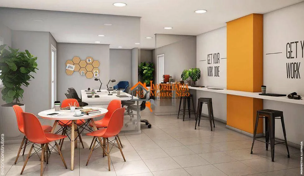 Imagem Apartamento com 2 dormitórios à venda, 42 m² por R$ 415.000,00 - Vila das Bandeiras - Guarulhos/SP
