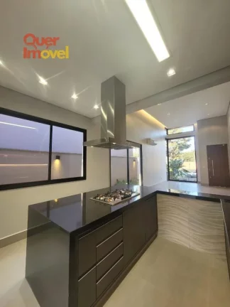 Imagem Casa em condomínio de luxo no Quinta da Primavera, Ribeirão Preto-SP 3 quartos, 3 suítes, 2 salas, 4 banheiros, 4 vagas 155 m² Visite agora! Quer Imóvel Negócios Imobiliários.