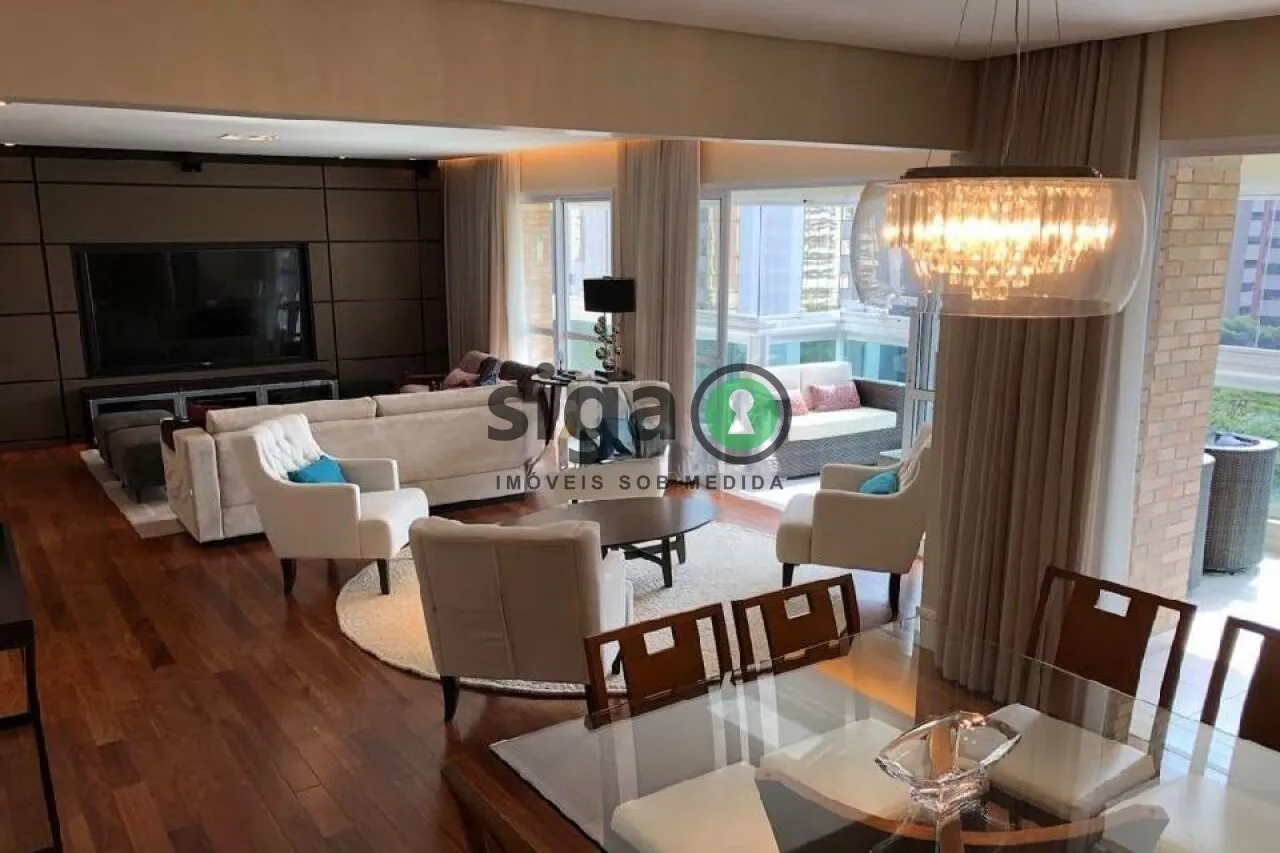 Foto do imóvel Apartamento a venda no Brooklin com 4 quartos, 4 suítes