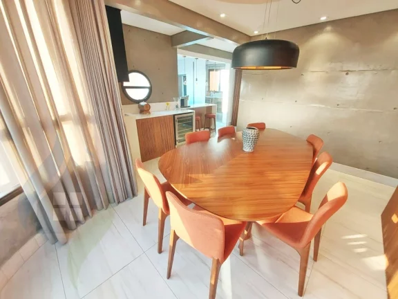 Imagem Apartamento Alto Padrão com 3 suítes, 4 banheiros, 4 vagas, com 190m² em Bairro Jardim, Santo André
