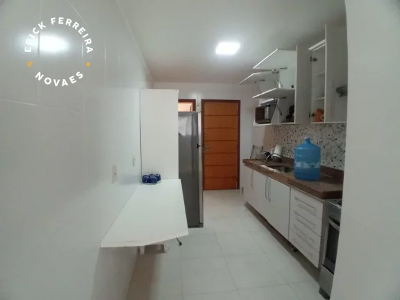 Imagem Alto padrão na praia do Morro em Guarapari/ES 3 Quartos dormitório sendo 1 Suíte. Apartamento com uma vista da praia do Morro.