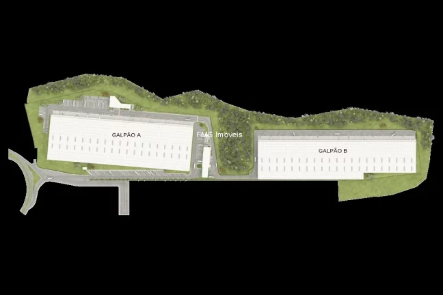Imagem Galpão com 4.100m² de armazenamento em Mauá