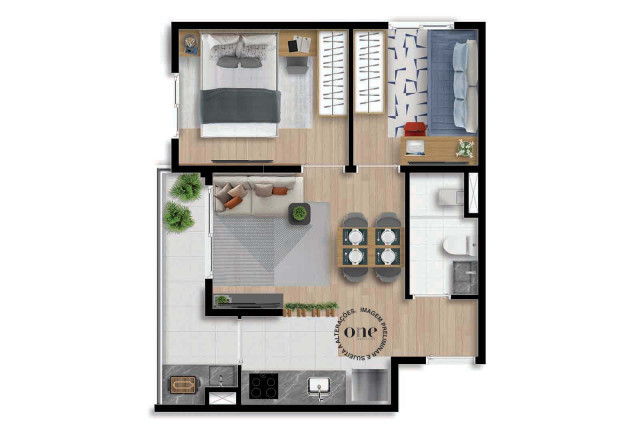 Flat com 2 Quartos à Venda, 38 m² em Butantã - São Paulo