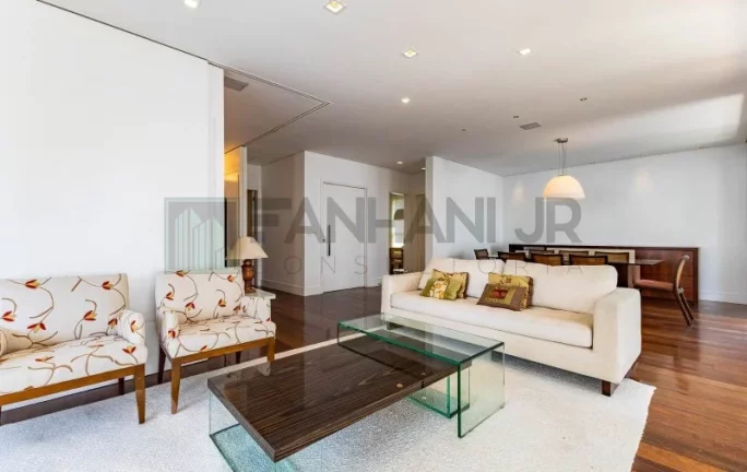 Imagem Apartamento de alto padrão com 4 quartos e 4 vagas no Jardim Paulista, São Paulo-SP - 266m² - Venda ou Locação!