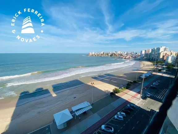 Imagem Frente para o mar da Praia do Morro 3 quartos sendo uma suíte mais dependencia de empregada duas vagas de garagem