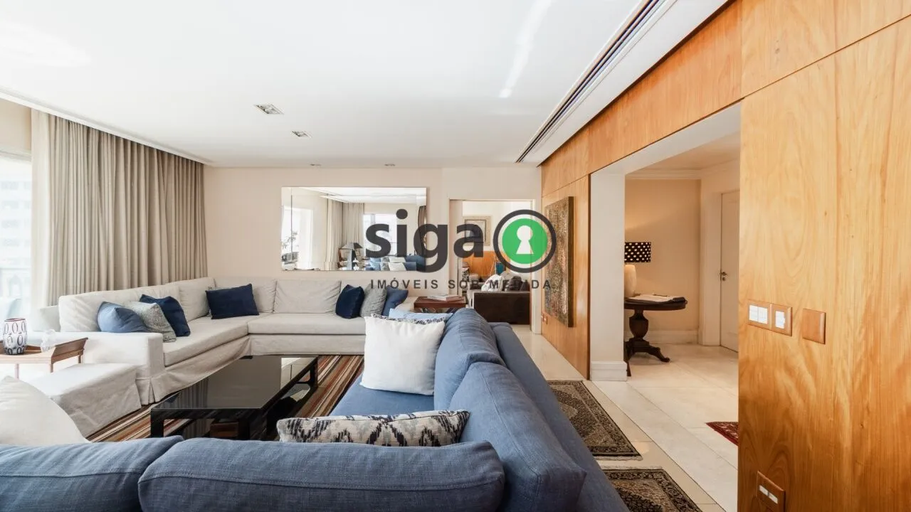 Imagem Apartamento Alto Padrão à Venda - 370m², 4 Suítes, 5 Vagas - Itaim Bibi - Condomínio Palazzo di Savo