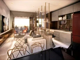 Imagem Greenwich Cyrela By Yoo, apartamento na Chácara Santo Antonio São Paulo, Condomínio Eastside e Westside