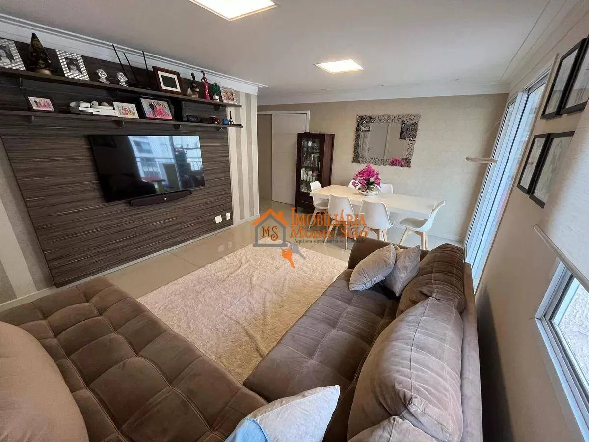 Imagem Apartamento com 3 dormitórios à venda, 115 m² por R$ 1.000.000,00 - Vila Santo Antônio - Guarulhos/SP