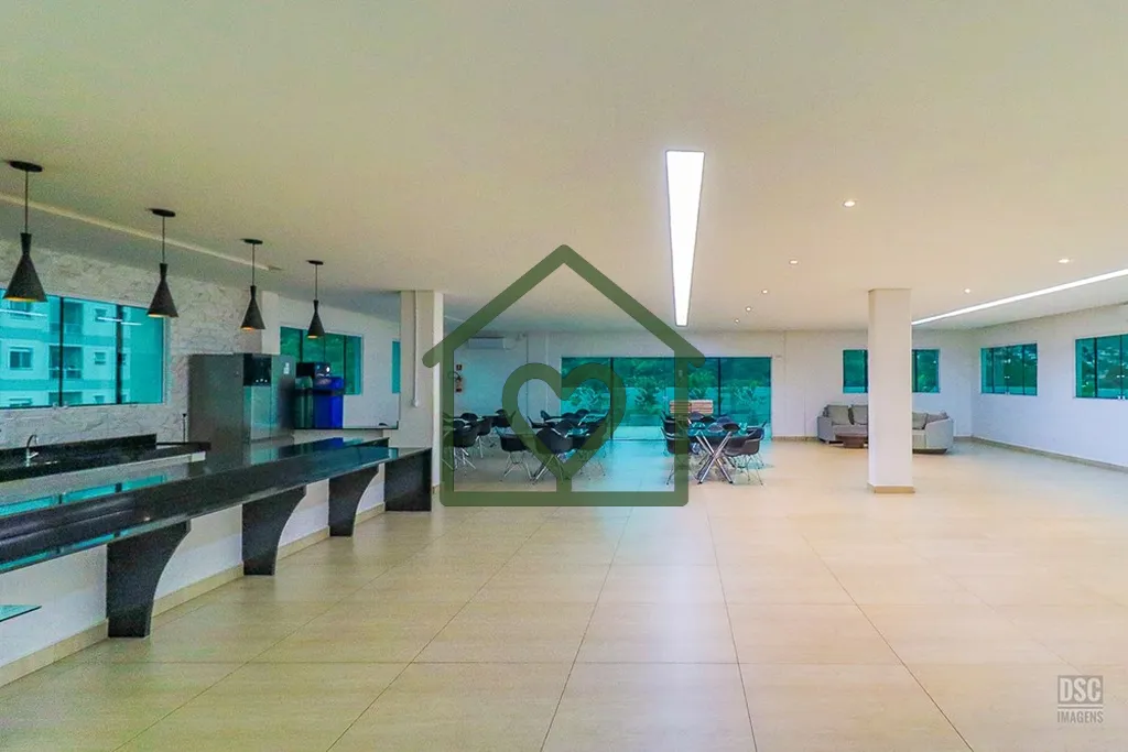 Imagem Este lindo apartamento conta com: 
 2 dormitórios (sendo 1 suíte) 
 55m² bem distribuídos 
 Saca...