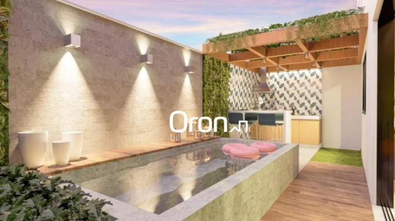 Imagem Sobrado com 3 dormitórios à venda, 158 m² por R$ 1.099.000,00 - Setor Jaó - Goiânia/GO
