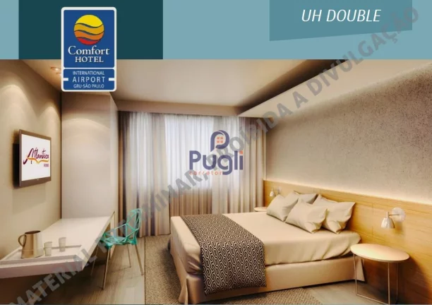 Imagem Apartamento Flat no COMFORT INN GRU - Próximo ao Aeroporto de Guarulhos.
