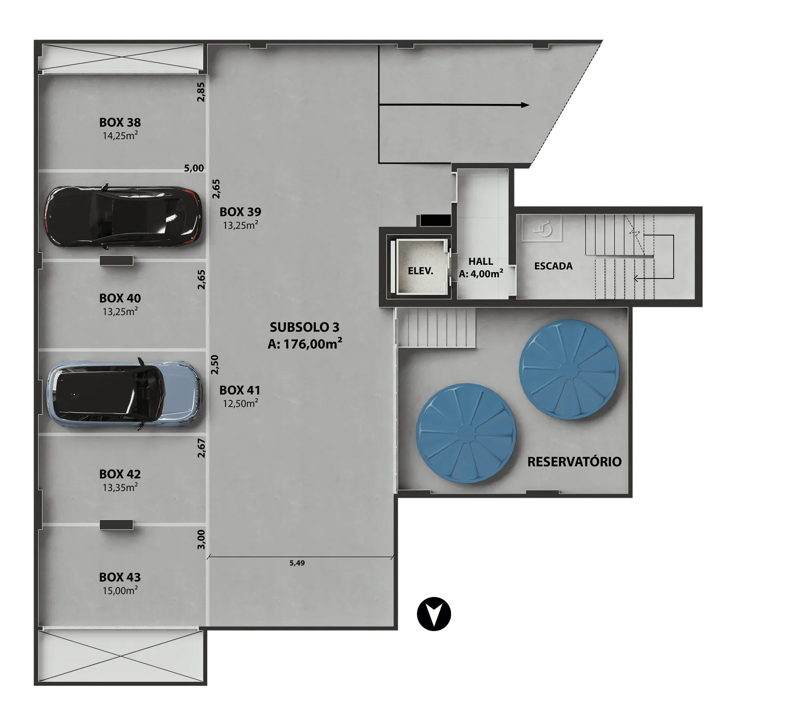 Imagem Apartamento à venda em Caxias do Sul, Exposição, com 3 quartos, 128.93m2