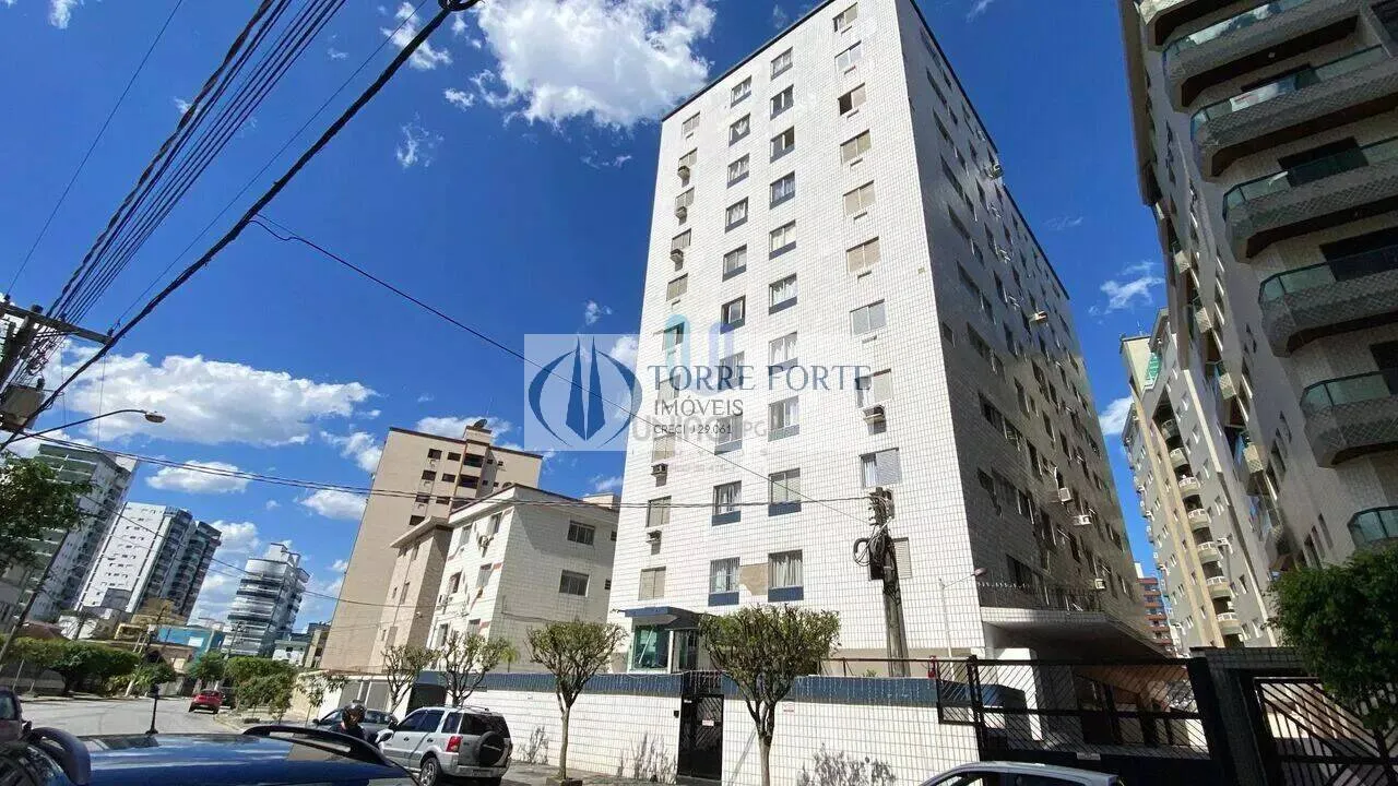 Imagem Apartamento com 1 dormitorio 1 vaga de garagem na Guilhermina Praia Grande