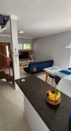 Imagem Sobrado triplex com 2 suítes à venda, 199 m² por R$ 675.000 - Massaguaçu - Caraguatatuba/SP