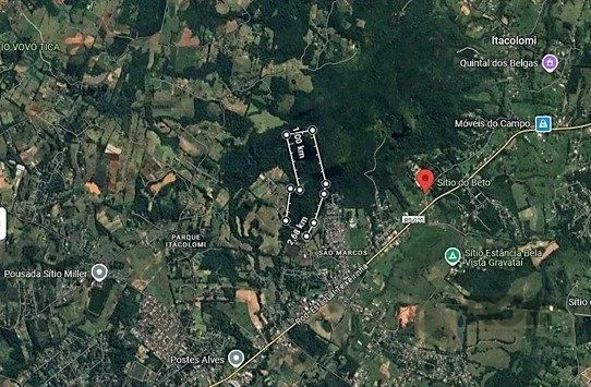 Sítio para Venda - 270000m²,rua beco dos fraga, Itacolomi