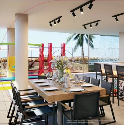 Imagem Ap 2 quartos, porcelanato, varanda gourmet, lazer completo, 1 vaga
