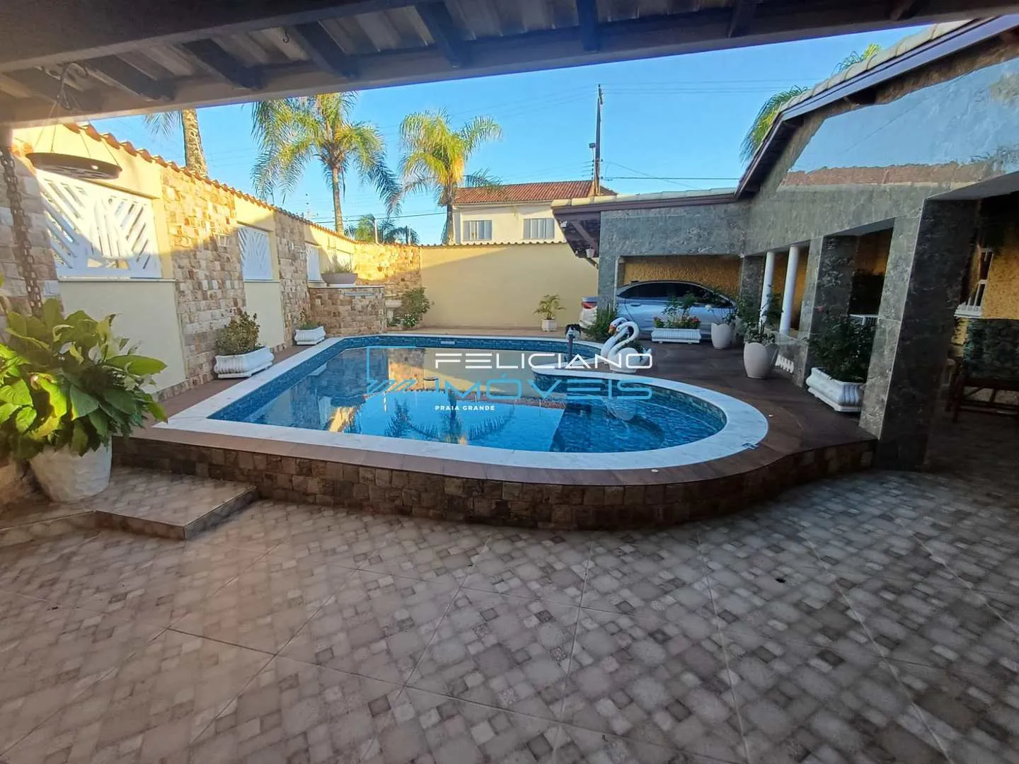 Foto do imóvel Casa com 3 quartos, Solemar, Praia Grande - R$ 1.2 mi, Cod: 7241 em Rua Noel Rosa