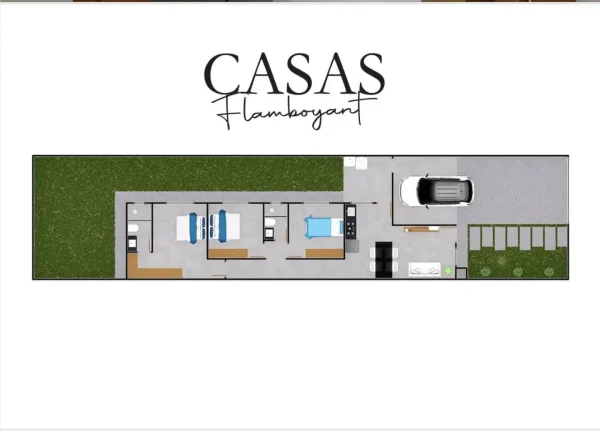 Imagem Casa 3/4 C Suite A 6 Min Do Flamboyant Com Entrada Em 18x