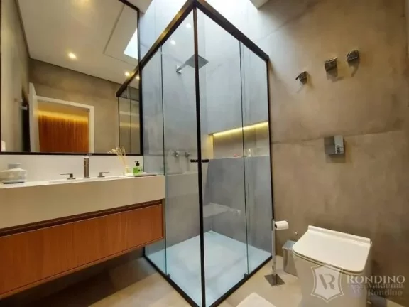 Imagem Casa Luxuosa em condomínio fechado com 04 suítes, Mobiliada