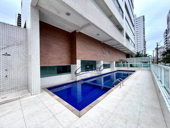 Imagem Apartamento com 2 dormitórios à venda, 73 m² por R$ 450.000,00 - Guilhermina - Praia Grande/SP