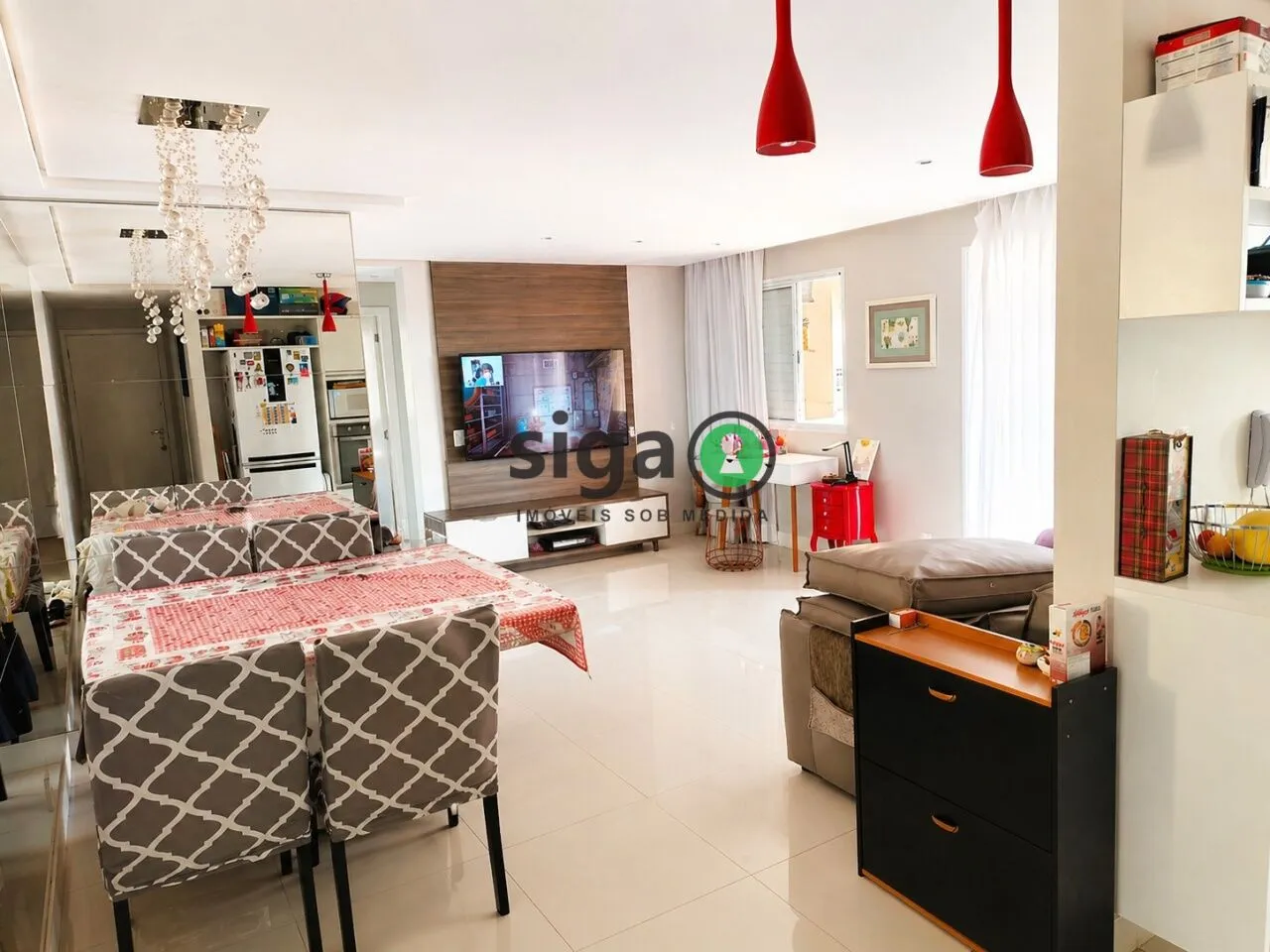 Imagem Apartamento de 103m² com 3 dormitórios e 2 vagas no Condomínio Fatto ? Lar São Paulo