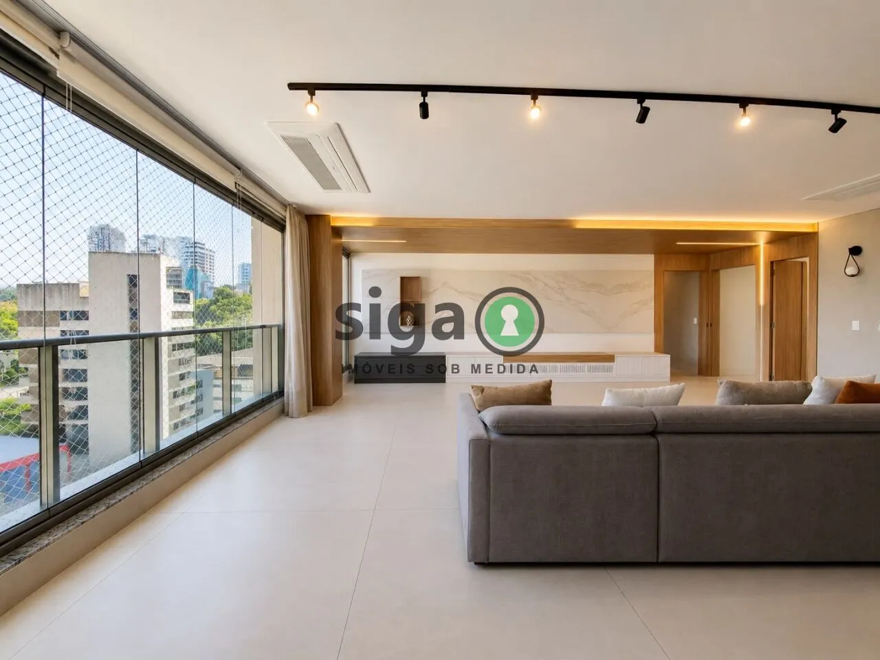Imagem Apartamento de 186m² na Cidade Jardim com 3 suítes, depósito privativo e alto luxo