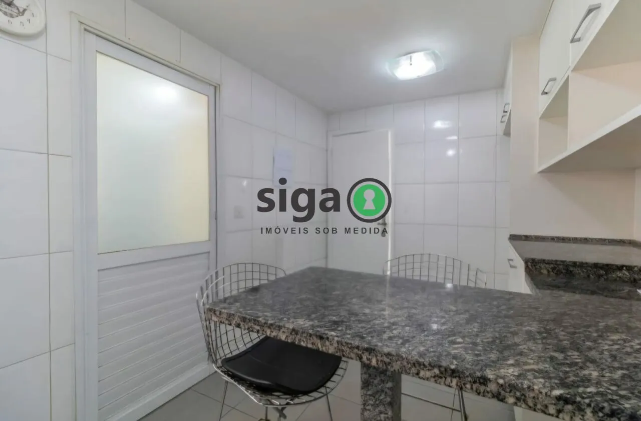 Imagem Apartamento no Brooklin com 125m², 3 dormitórios, 2 suítes, 3 vagas e lazer completo