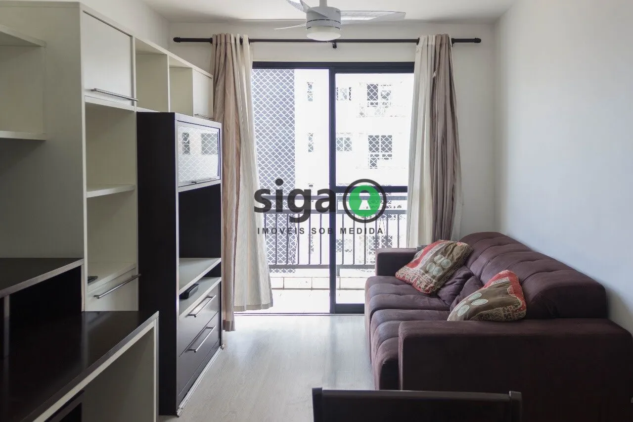 Foto do imóvel Apartamento para Alugar na Vila Olímpia - 41m², 1 quarto e 1 vaga