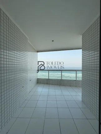 Imagem Apartamento Frente mar com 3 Dormitórios sendo 2 suítes no bairro Guilhermina - Praia Grande
