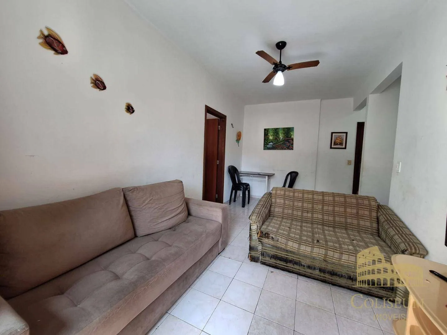 Imagem Apartamento com 1 dormitório à venda, 55 m² por R$ 300.000,00 - Vila Assunção - Praia Grande/SP