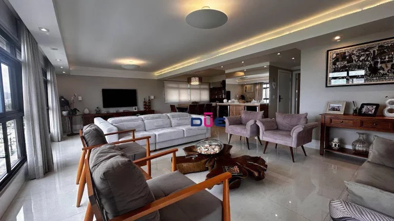 Apartamento com 4 dormitórios à venda, 245 m² por R$ 3.800.000,00 - Aparecida - Santos/SP