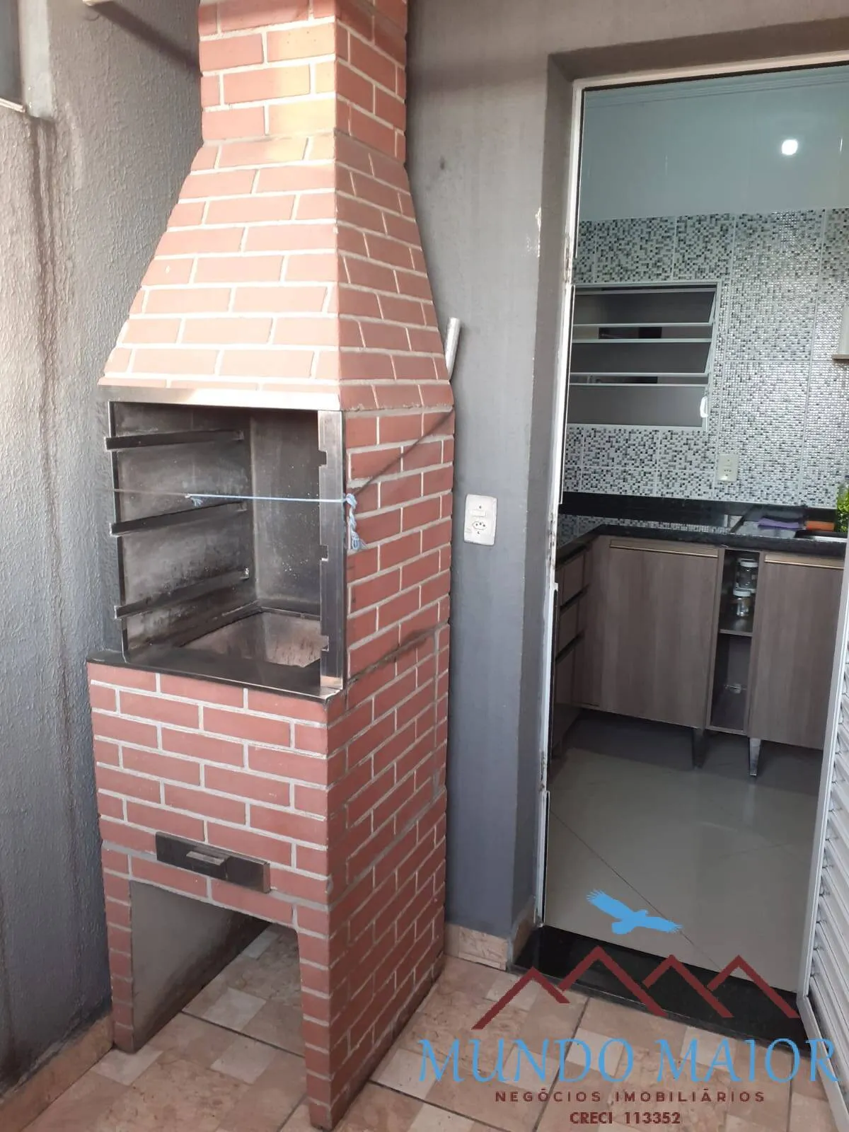 Imagem Imóvel com 44 m², 2 Dormitórios e 1 vaga Churrasqueira-Santo Andrè!