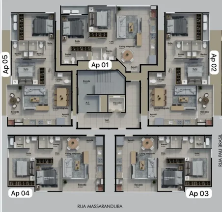 Imagem Apartamento na planta em Camboriú, Bairro Tabuleiro