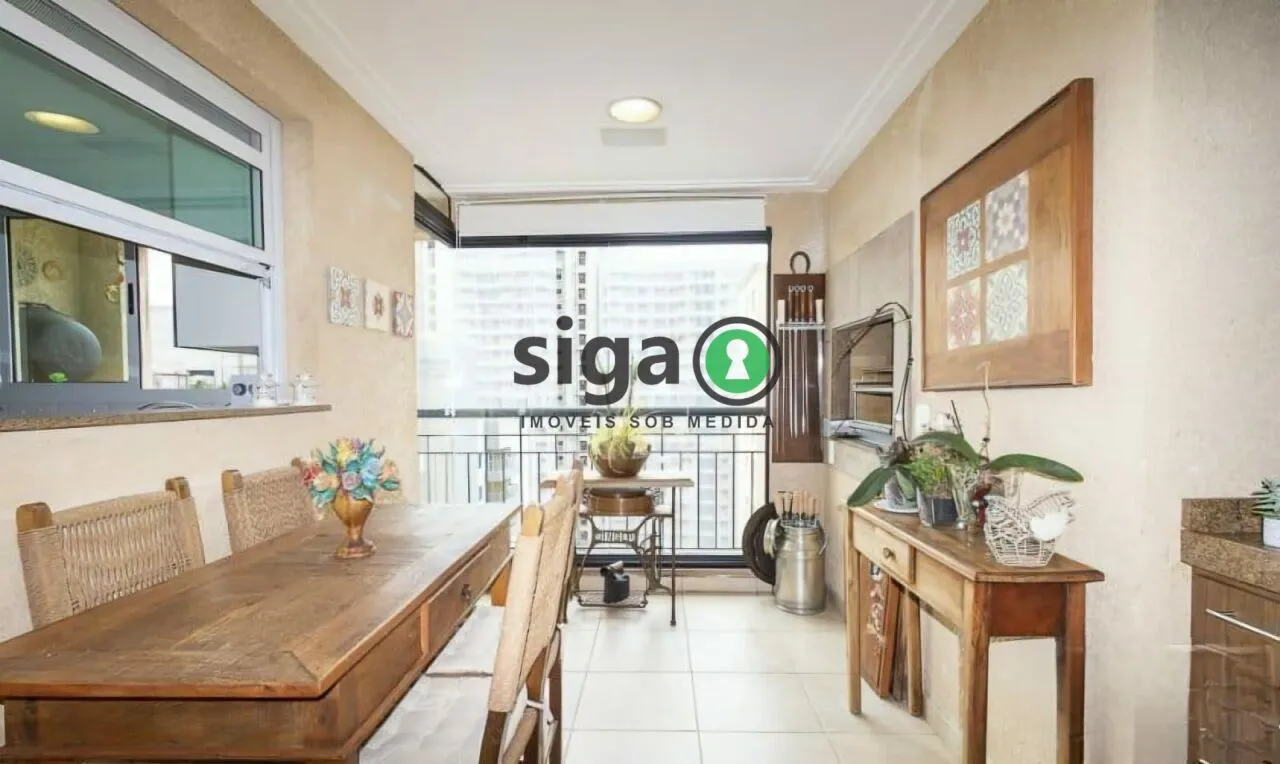 Imagem Apartamento Alto Padrão À Venda No Brooklin | 218 m² | Andar Alto | 4 Dormitórios (3 Suítes) | Varan