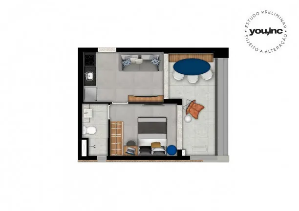 Imagem Apartamento com 1 Quarto à Venda, 36 m² em Consolação - São Paulo