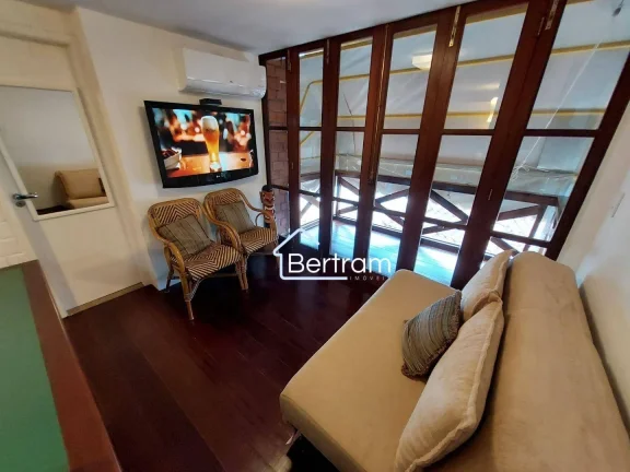 Imagem Apartamento com 1 dormitório para alugar, 32 m² por R$ 3.742,04/mês - Condomínio Porto Bracuhy - Angra dos Reis/RJ