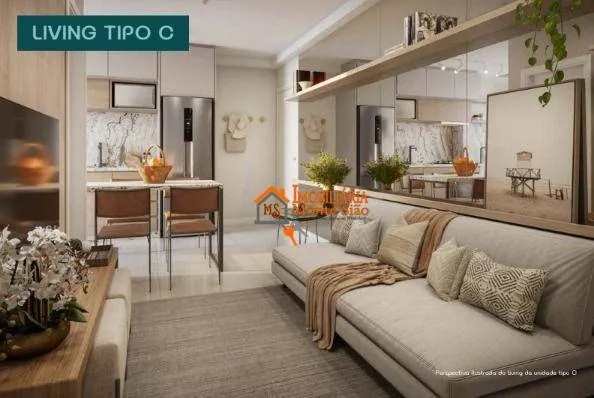 Foto do imóvel Apartamento com 2 dormitórios à venda, 39 m² por R$ 324.799,84 - Vila Endres - Guarulhos/SP