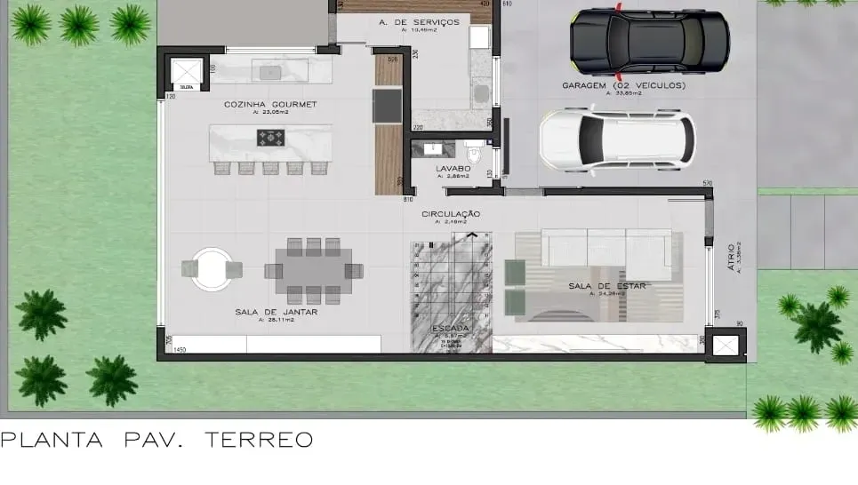 Imagem Casa de Condomínio com 3 Quartos à Venda, 290 m² em São Braz - Curitiba