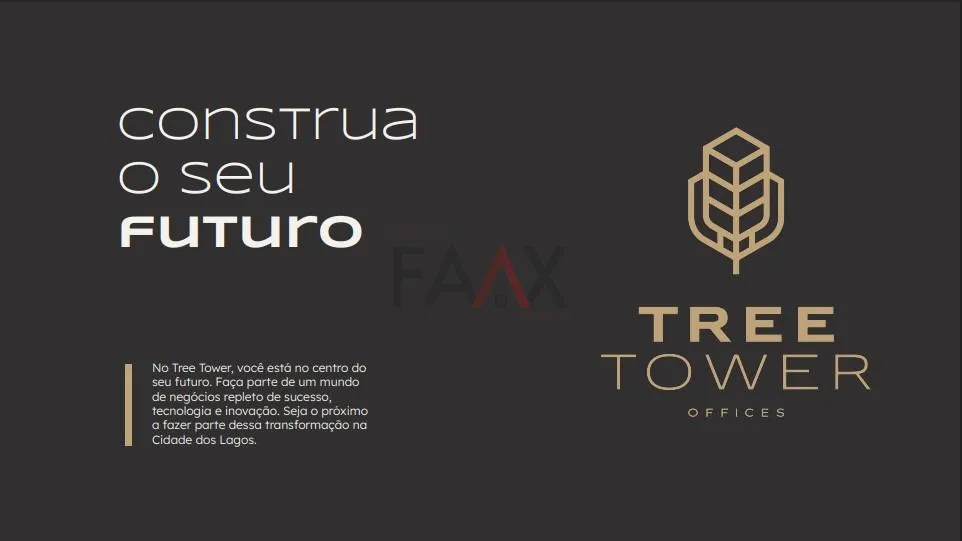 Imagem Salas comerciais á venda Tree Tower em Guarapuava PR Cidade dos Lagos