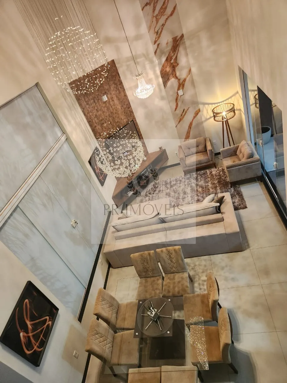 Foto do imóvel Imóvel de alto padrão à venda ou locação em Araraquara-SP, Residencial Damha: 3 quartos, 2 suítes, 2 salas, 2 vagas, 240m².