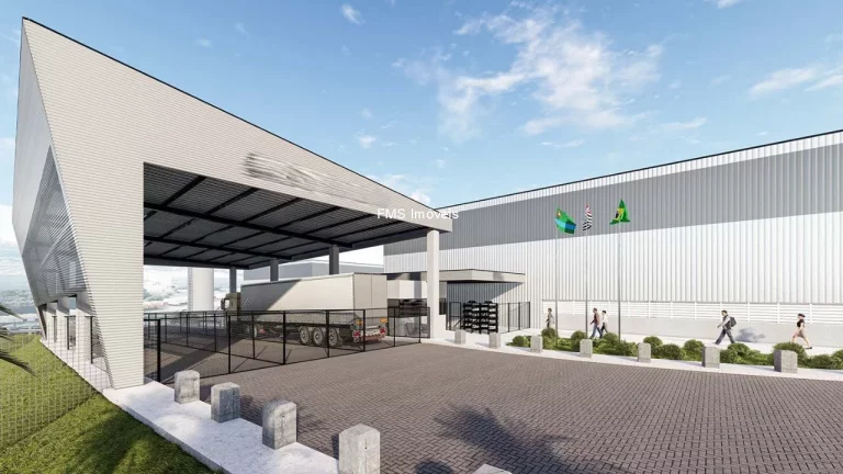 Imagem Galpão Comercial de Alto Padrão para Locação em Jundiaí-SP - Bairro Aeroporto 4 Salas, 4 Banheiros, 4 Vagas 3.911,64m² de Área