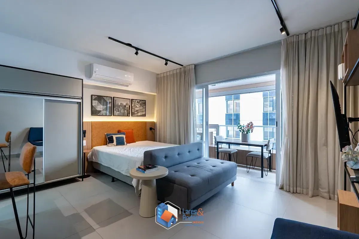Imagem Studio para venda em Campo Belo com 1 quarto, 40m²