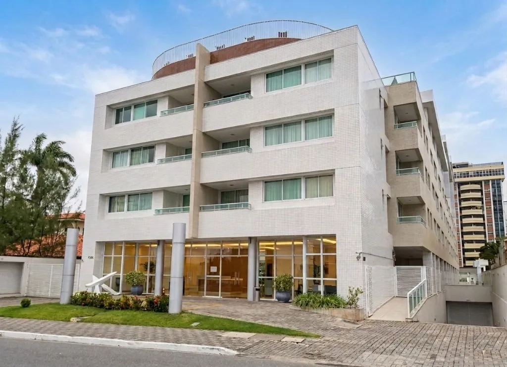 Imagem Flat mobiliado em Manaíra, vista lateral para o mar, lazer na cobertura, garagem e localização privilegiada.