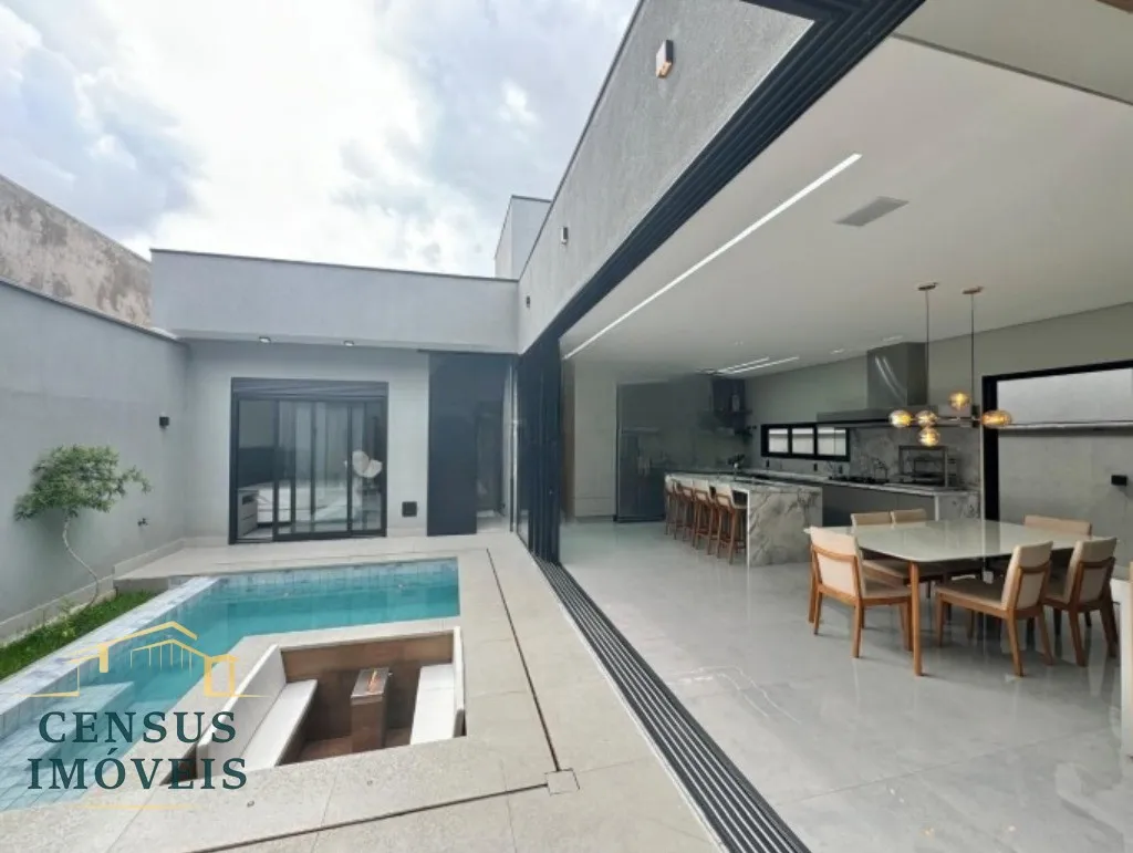 Imagem Casa térrea à venda no condomínio Mont'alcino, no bairro Jardim Helena, em Valinhos. 3 dormitórios, 2 suítes